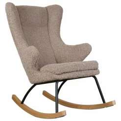 Fauteuil d'allaitement Luxe | Gris clair