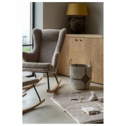 Fauteuil d'allaitement Luxe | Gris clair