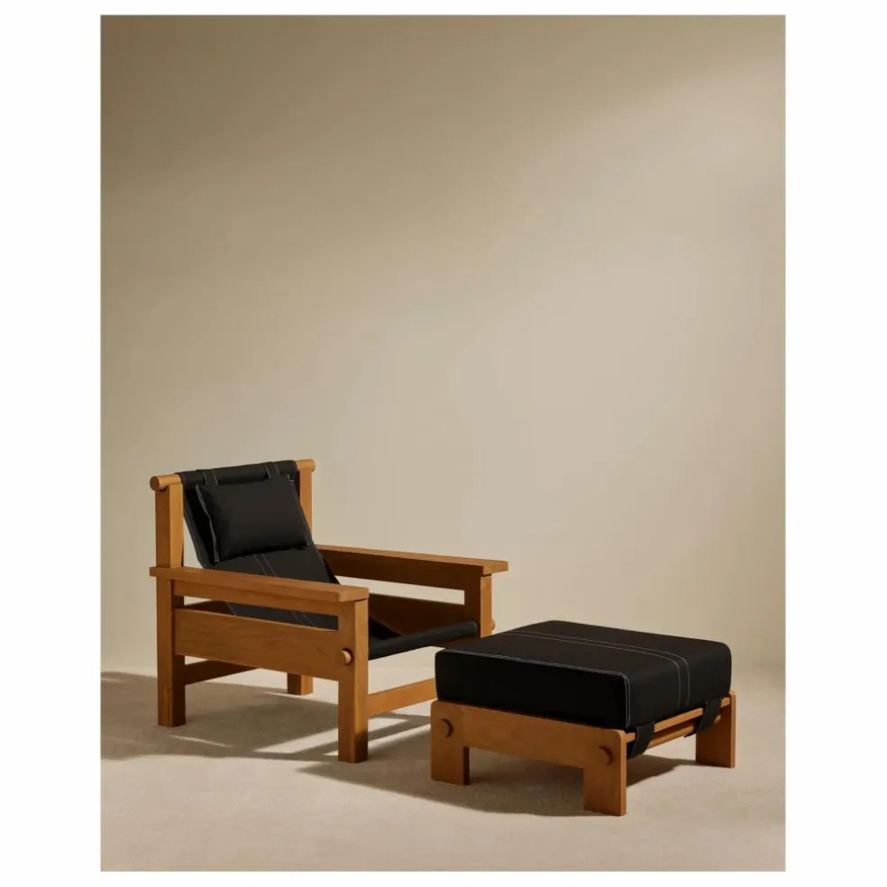 Fauteuil d'extérieur Graney | Noir
