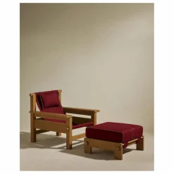 Fauteuil d'extérieur Graney | Carmin