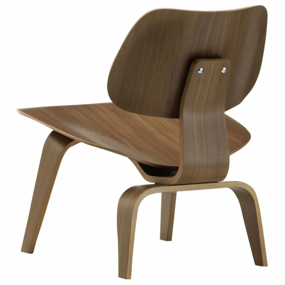 Fauteuil Eames LCW | Noyer