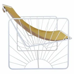 Fauteuil Eldorado outdoor soleil en toile déperlante | Blanc