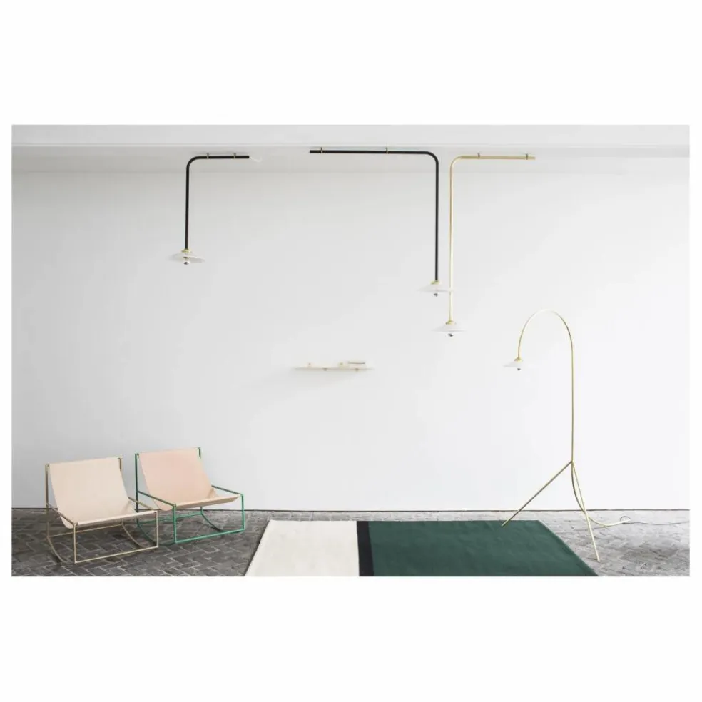 Fauteuil en cuir Rocking Chair