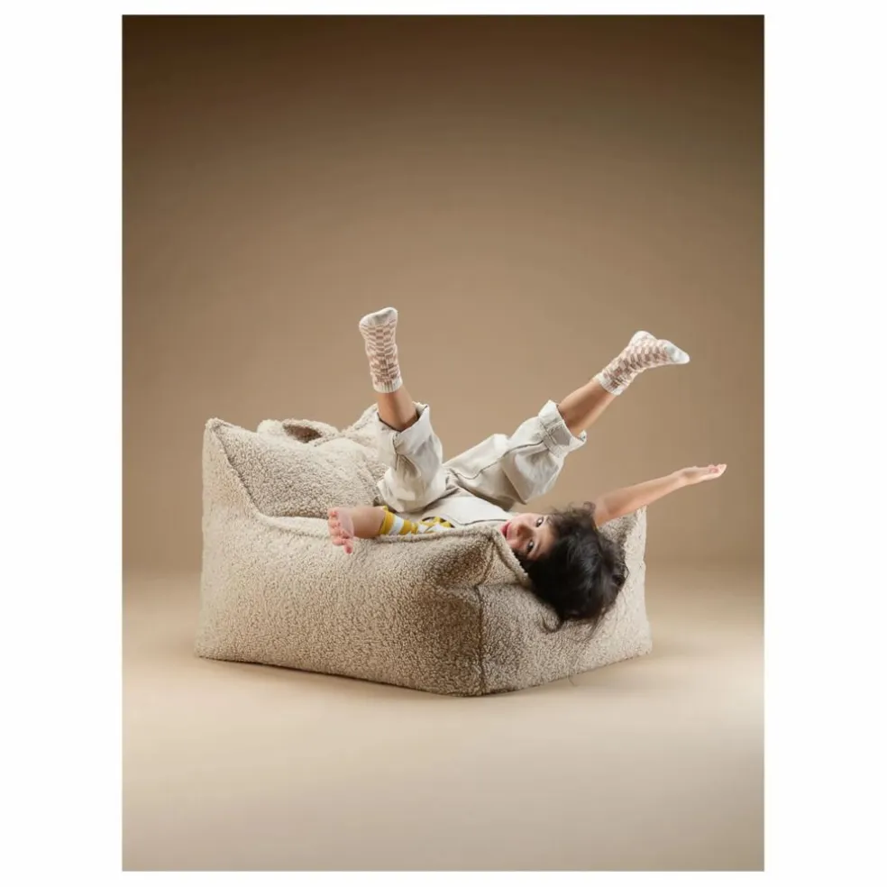 Fauteuil en teddy | Beige