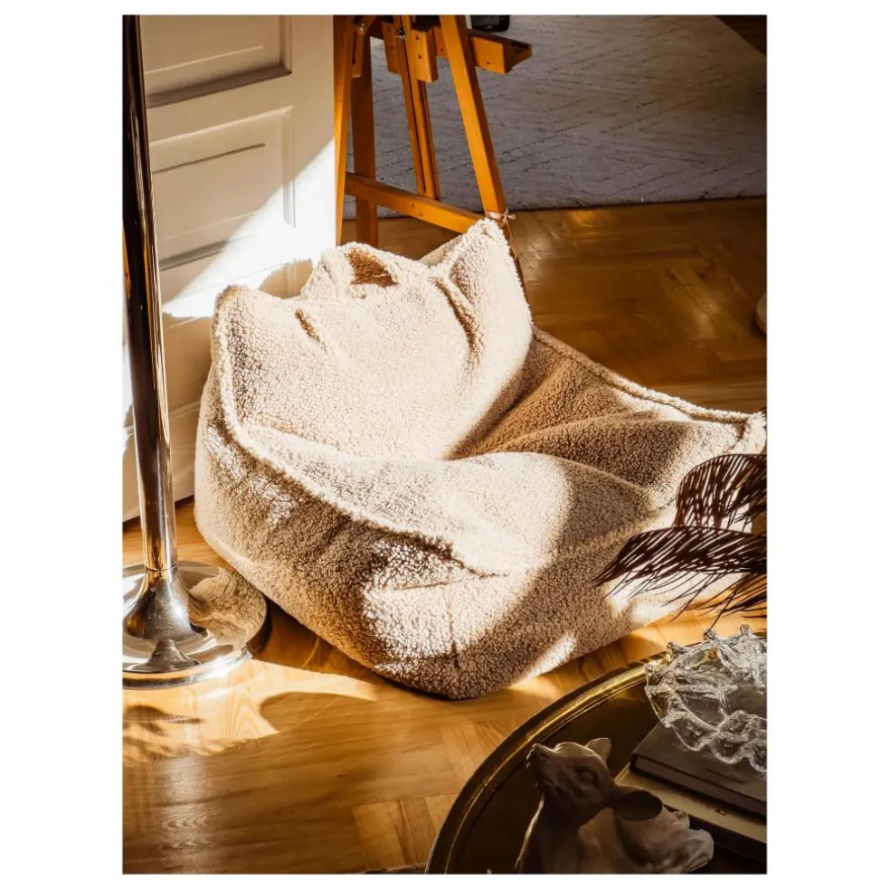 Fauteuil en teddy | Beige