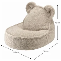 Fauteuil en teddy Bear | Beige