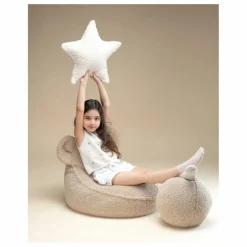Fauteuil en teddy Bear | Beige