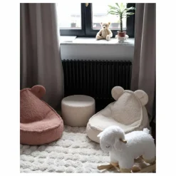 Fauteuil en teddy Bear | Ecru