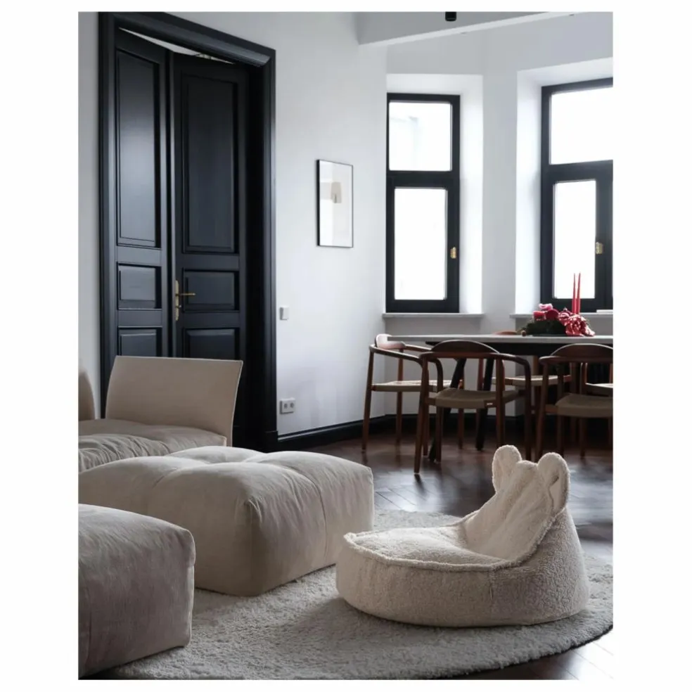 Fauteuil en teddy Bear | Ecru
