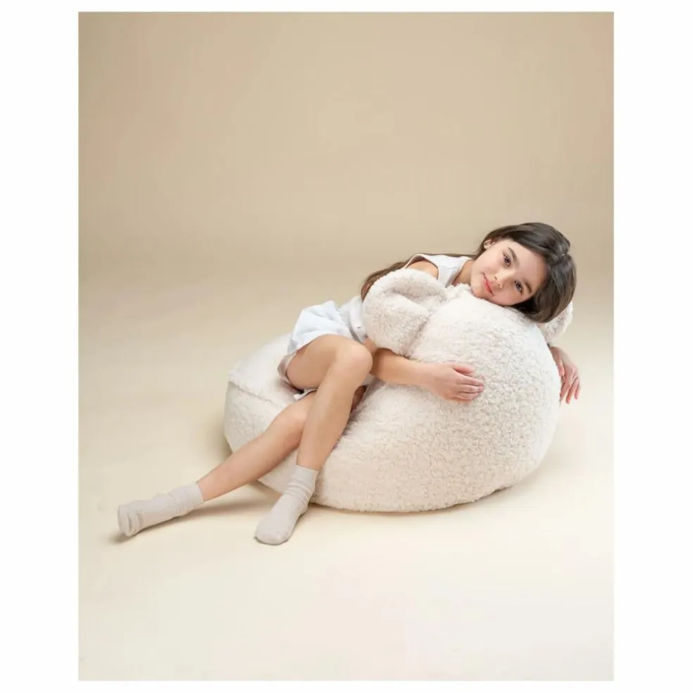 Fauteuil en teddy Bear | Ecru