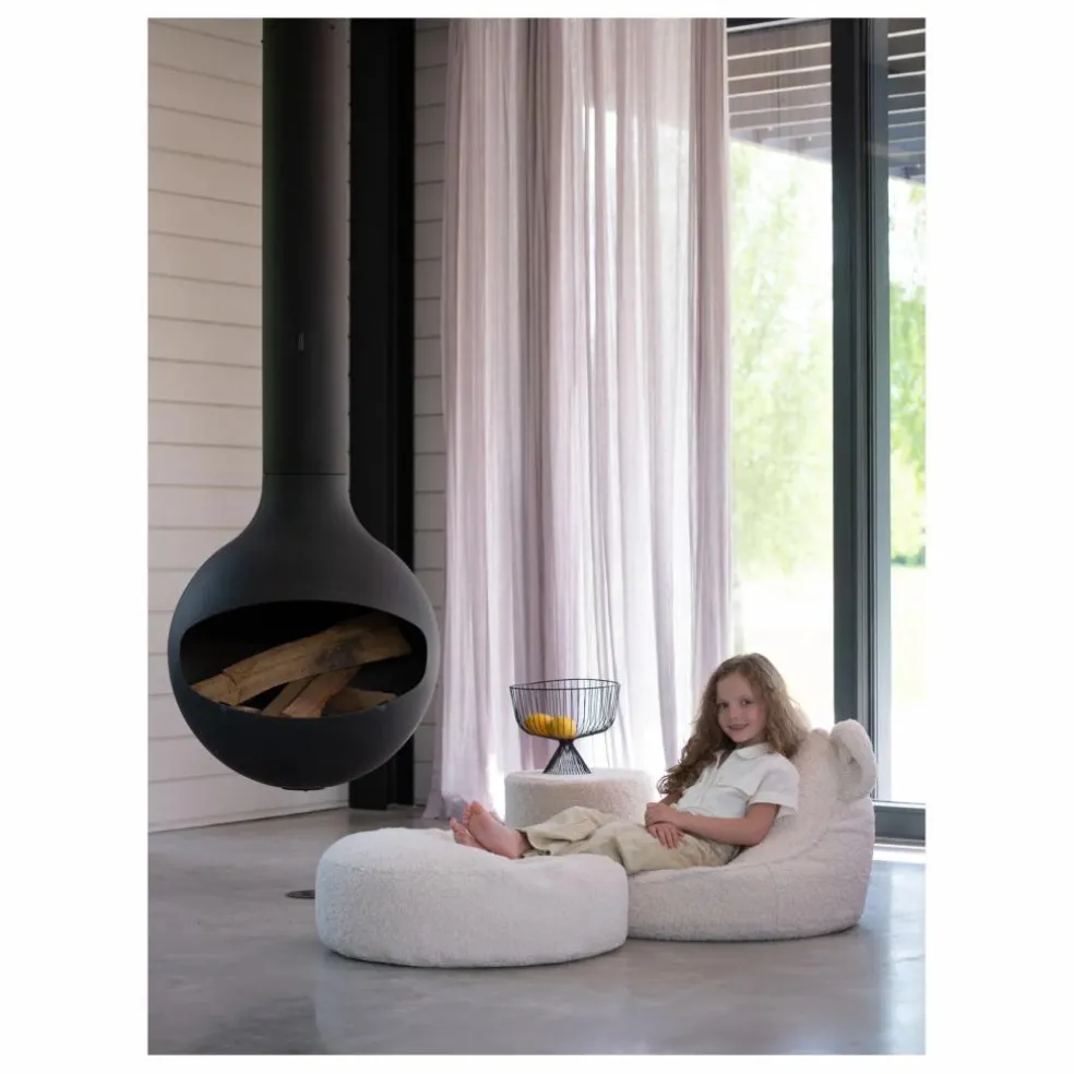 Fauteuil en teddy Bear | Ecru