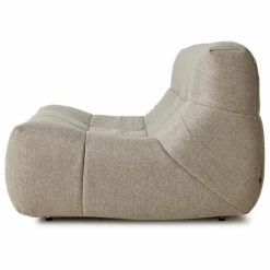 Fauteuil lounge outdoor Lazy | Crème