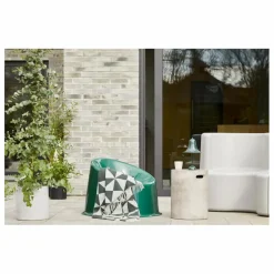 Fauteuil lounge outdoor Panto Pop | Vert foncé