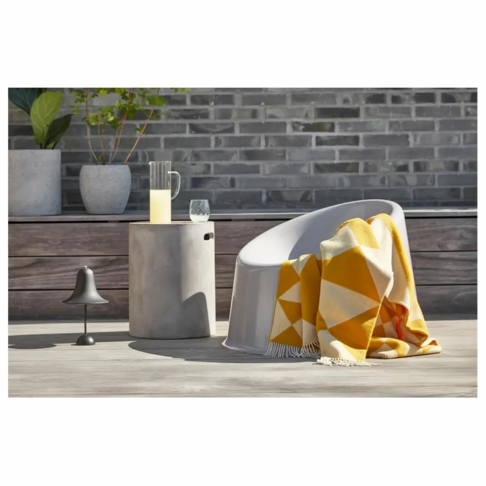 Fauteuil lounge outdoor Panto Pop | Gris