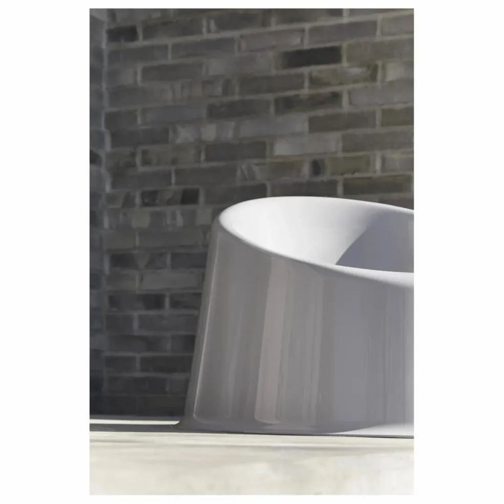 Fauteuil lounge outdoor Panto Pop | Gris