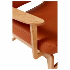Fauteuil lounge, piètement en bois FSC