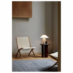 Fauteuil lounge X HM10, Hvidt & Mølgaard | Naturel