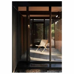 Fauteuil lounge X HM10, Hvidt & Mølgaard | Naturel