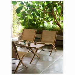 Fauteuil lounge X HM10, Hvidt & Mølgaard | Naturel