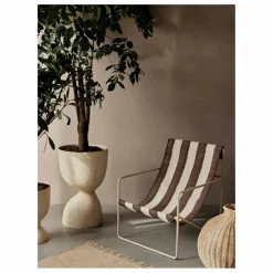 Fauteuil outdoor Desert | Crème