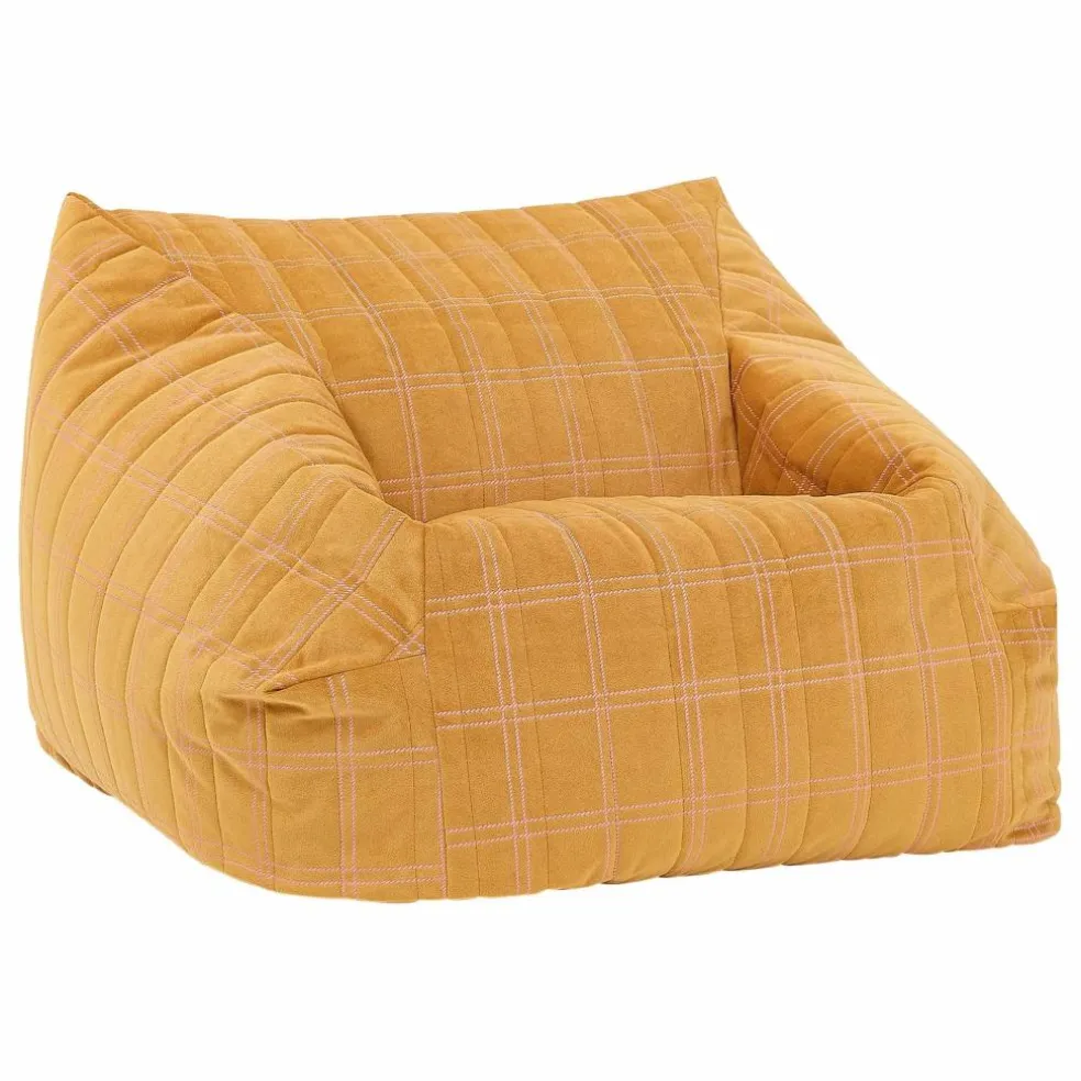 Fauteuil pouf Chelsea | Jaune