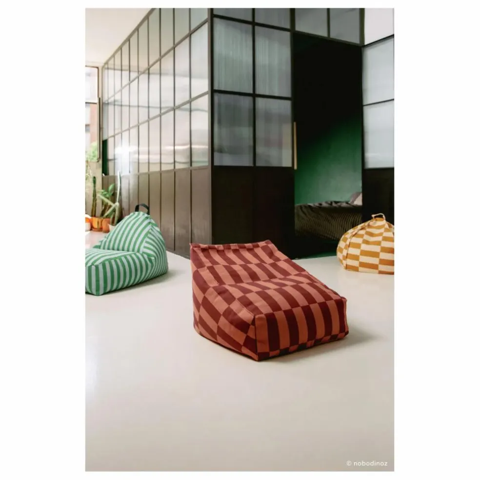Fauteuil pouf Vibes | Rouge