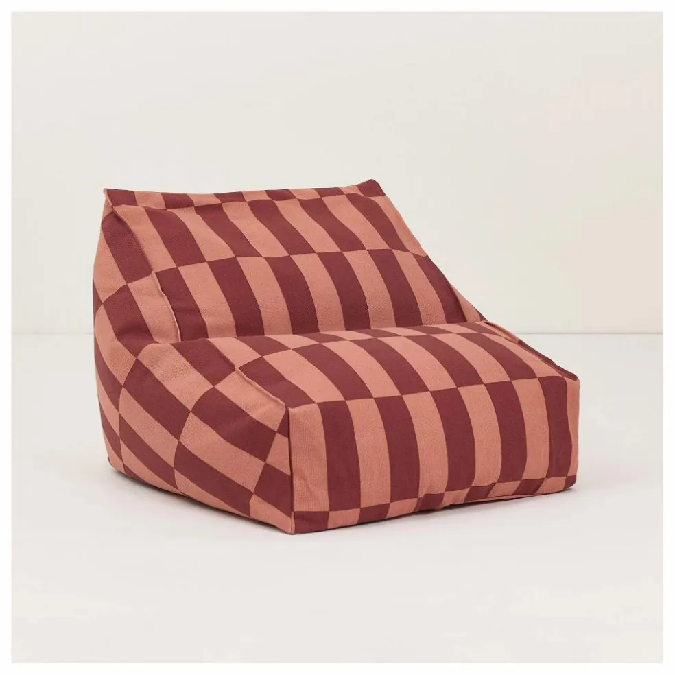 Fauteuil pouf Vibes | Rouge