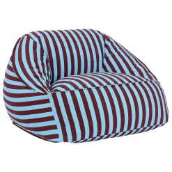 Fauteuil pouf Ziggy | Bleu
