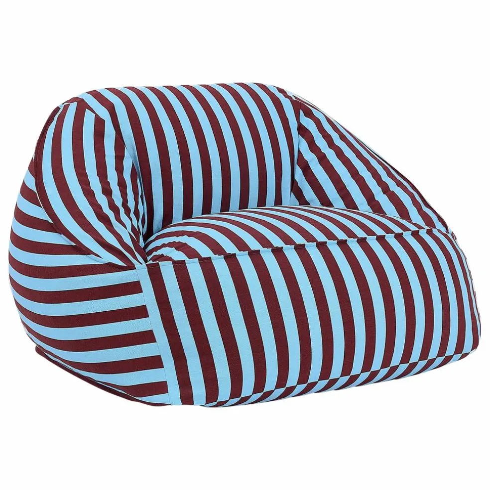 Fauteuil pouf Ziggy | Bleu
