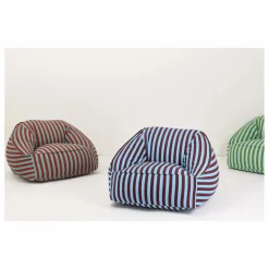 Fauteuil pouf Ziggy | Bleu