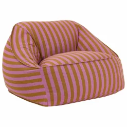 Fauteuil pouf Ziggy | Rose
