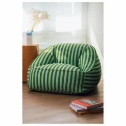Fauteuil pouf Ziggy | Vert
