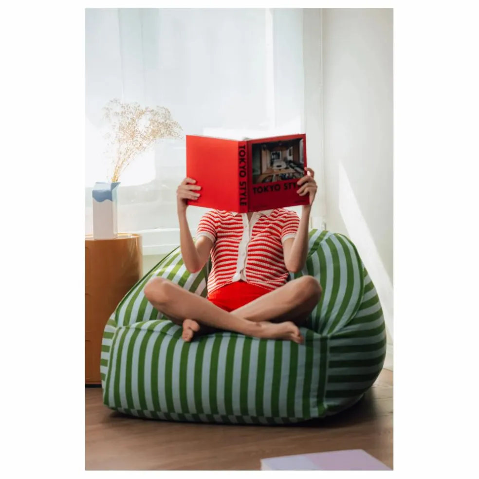 Fauteuil pouf Ziggy | Vert