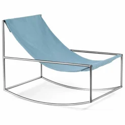 Fauteuil Rocking Chair, Muller Van Severen | Bleu Clair