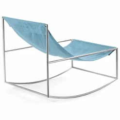 Fauteuil Rocking Chair, Muller Van Severen | Bleu Clair