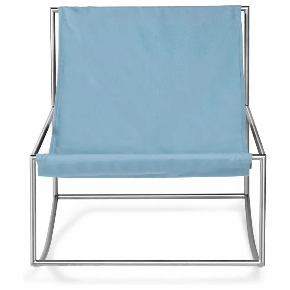 Fauteuil Rocking Chair, Muller Van Severen | Bleu Clair
