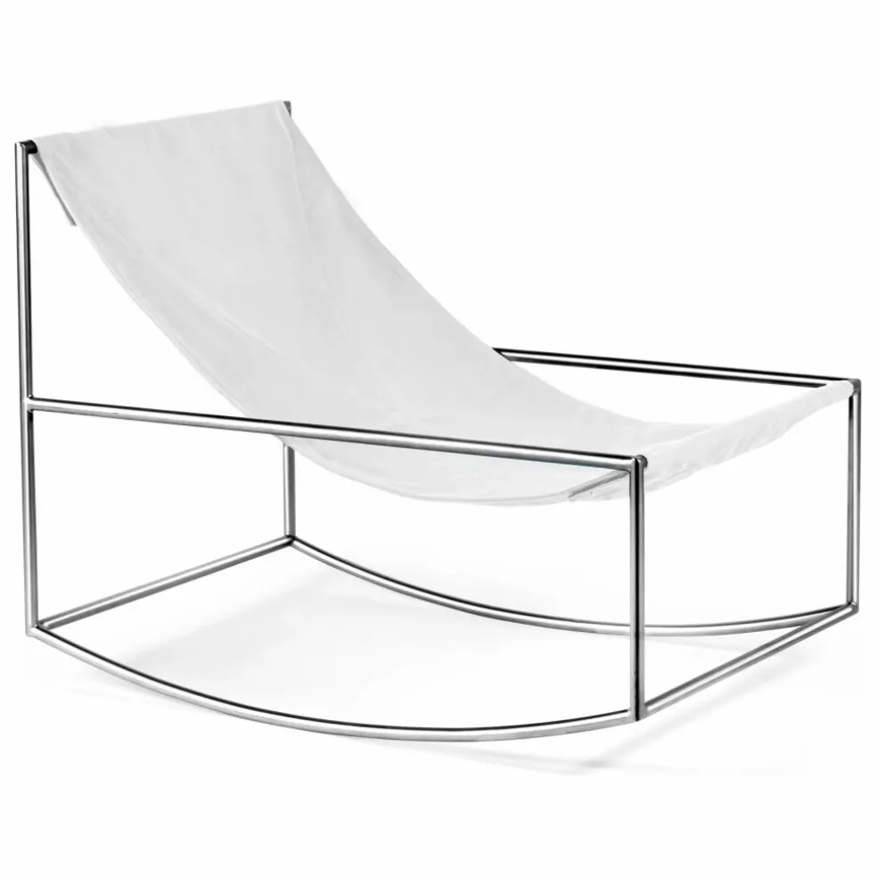 Fauteuil Rocking Chair, Muller Van Severen | Blanc