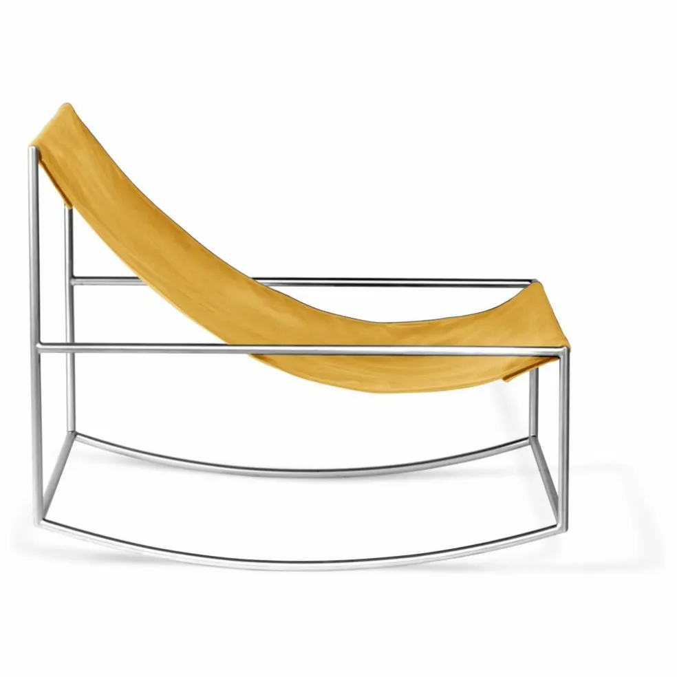 Fauteuil Rocking Chair, Muller Van Severen | Jaune