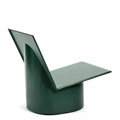 Fauteuil Valerie en acier laqué | Vert