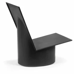 Fauteuil Valerie en acier laqué | Noir