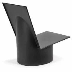 Fauteuil Valerie en acier laqué | Noir