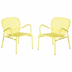 Fauteuil Week-end - Lot de 2 | Jaune