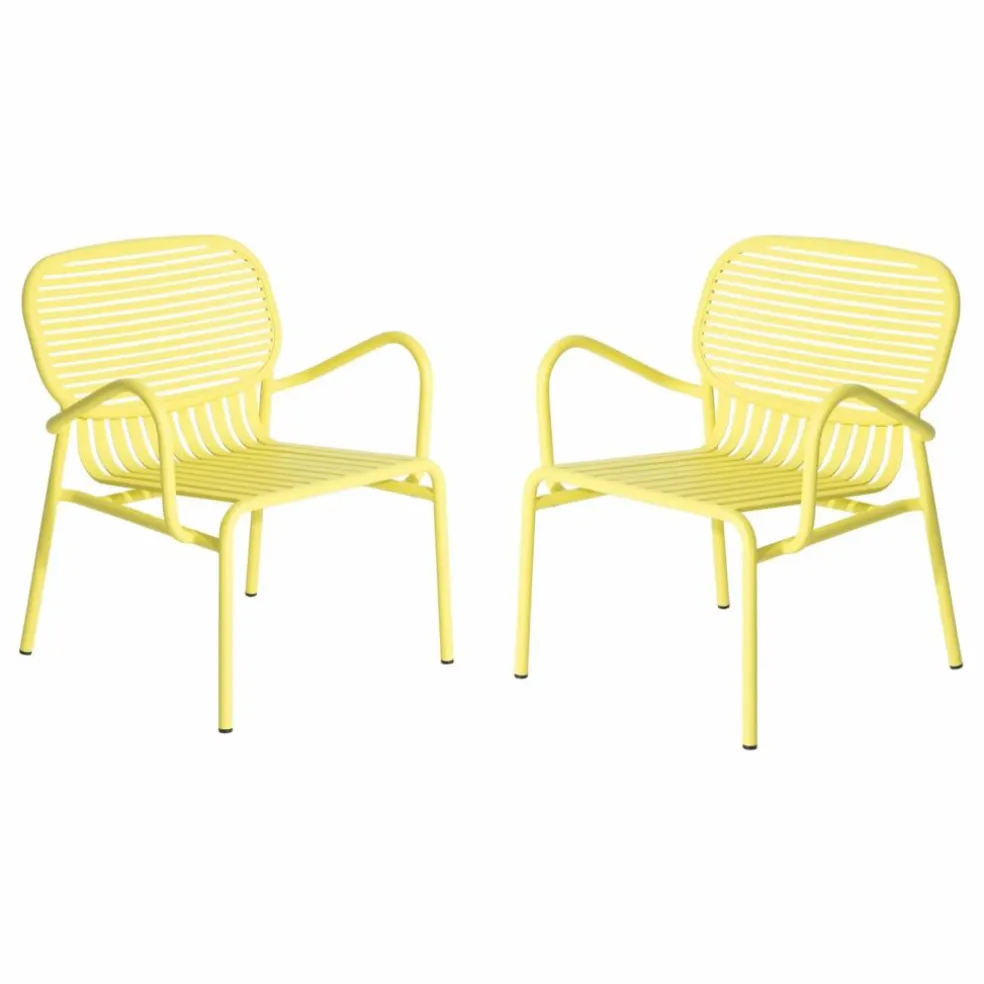 Fauteuil Week-end - Lot de 2 | Jaune
