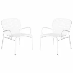 Fauteuil Week-end - Lot de 2 | Blanc