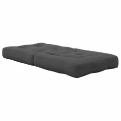 Fauteuil-pouf Cube pour enfant | Gris foncé