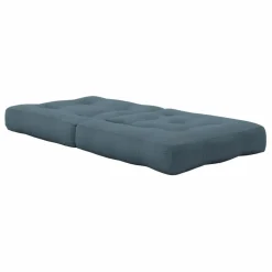 Fauteuil-pouf Cube pour enfant | Bleu pétrole
