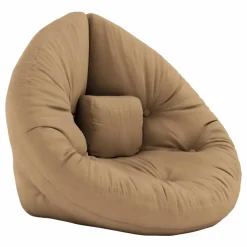 Fauteuil-pouf Nido pour enfant | Crème