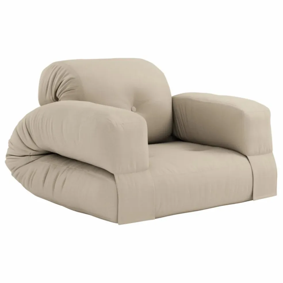 Fauteuil-pouf outdoor | Beige