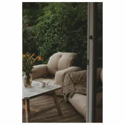 Fauteuil-pouf outdoor | Beige