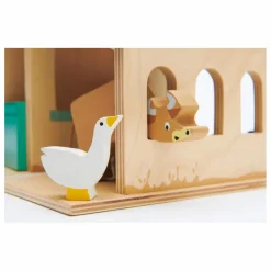 Ferme en bois et ses accessoires